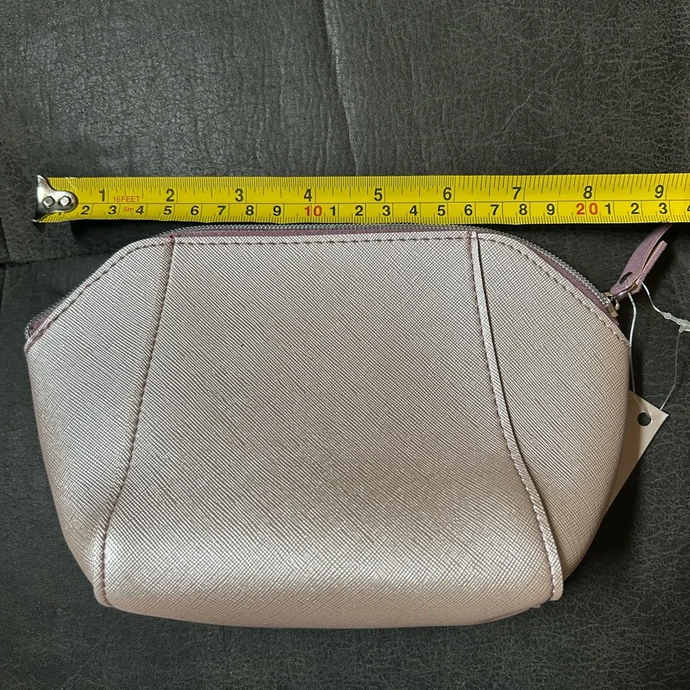 New Set of 2 Ulta Beauty Cosmetic Bag Makeup Pouch Pink Blush